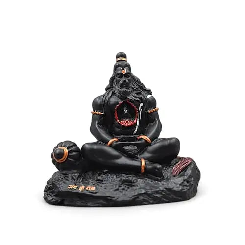 Hanuman Ji Idol with Ram Ji in Heart – Handcrafted Resin Murti for Car Dashboard, Home Decor, and Spiritual Gifting | Artmorra Craft alt