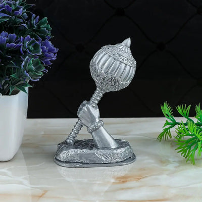 Hanuman Ji  Gada Idol – Resin Murti for Car Dashboard & Home Temple (8 cm) | Artmorra Crafts