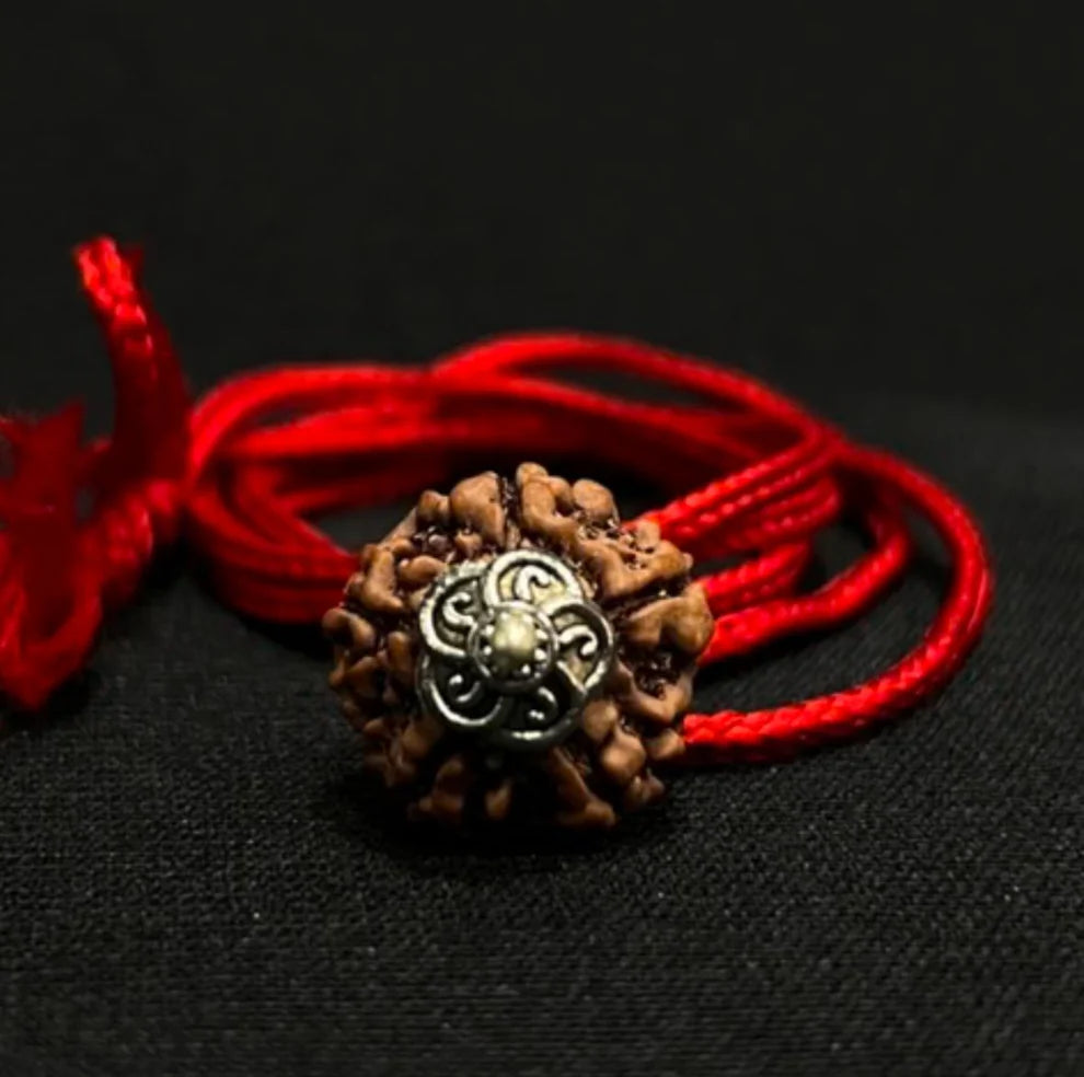 5 Mukhi Rudraksha Pendant – Natural Bead for Mind, Body & Soul Balance