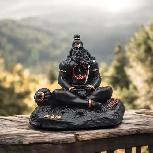 Hanuman Ji Idol with Ram Ji in Heart – Handcrafted Resin Murti for Car Dashboard, Home Decor, and Spiritual Gifting | Artmorra Craft
