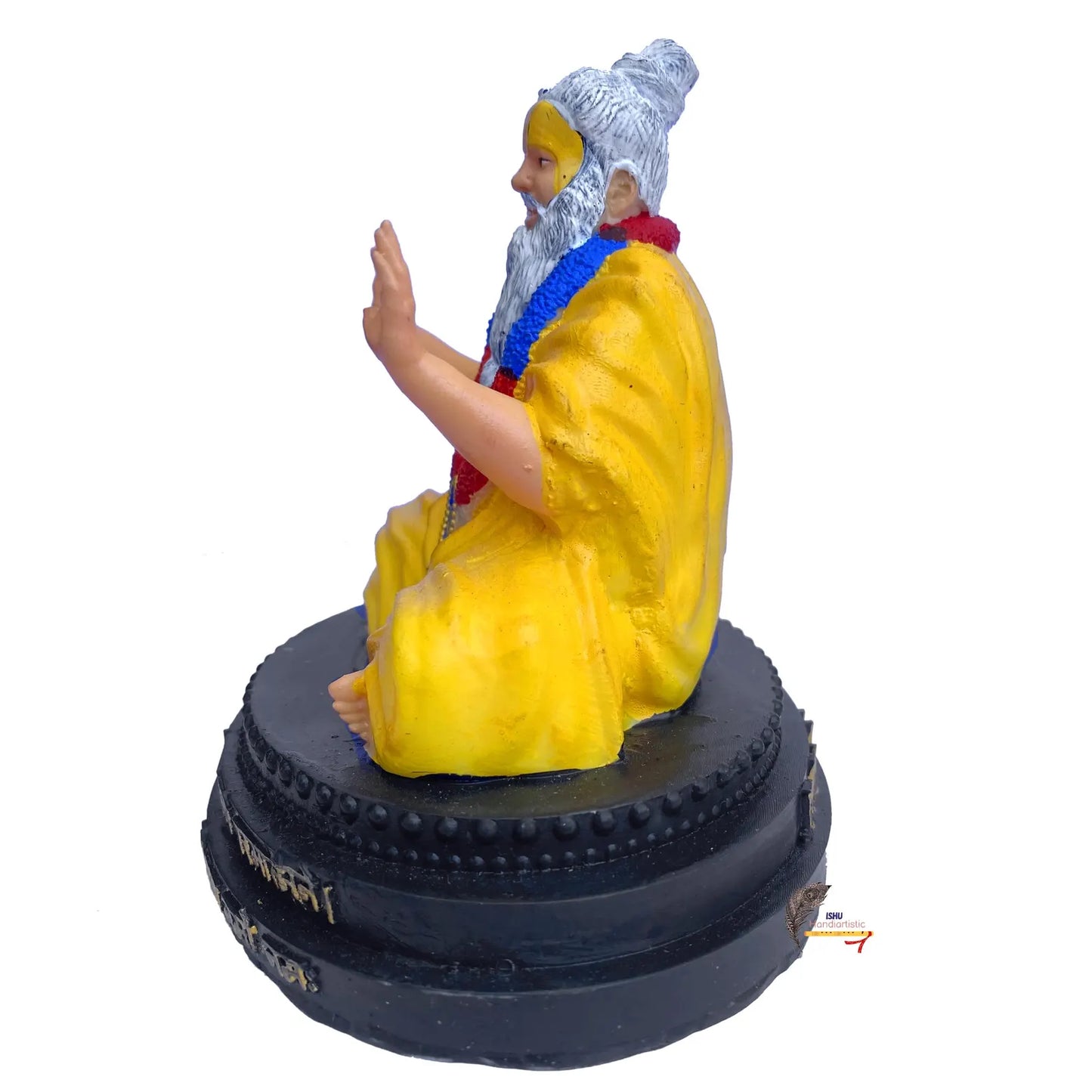 Premanand Ji Maharaj Idol – Handcrafted Resin Baba Ji Murti for Home Temple, Pooja & Car Dashboard | Artmorra Craft